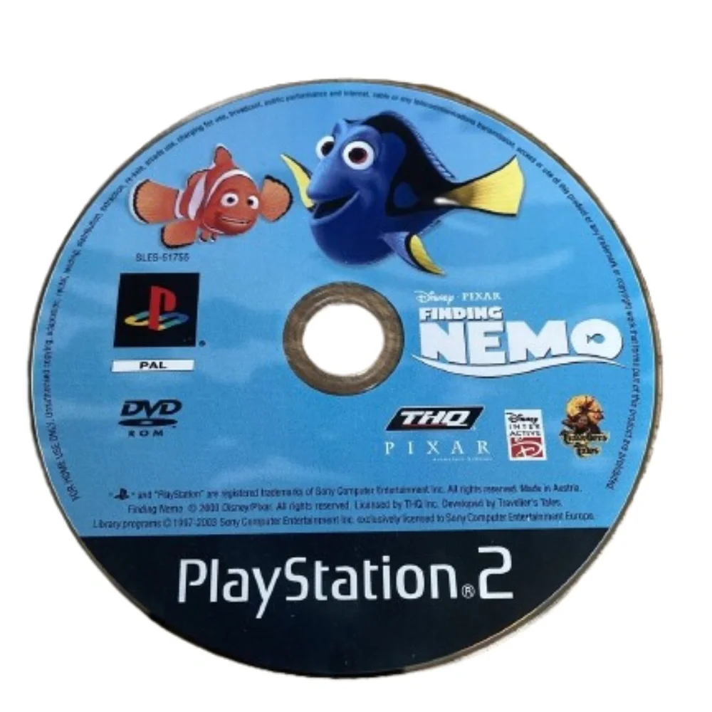 FINDING NEMO Sony Playstation 2 Game PS2
